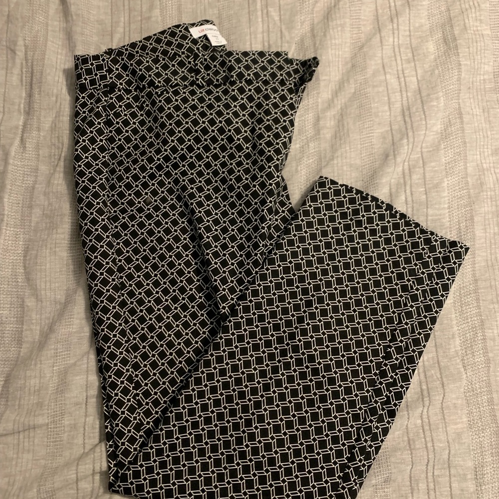 Liz Claiborne Geometric Dress Pants